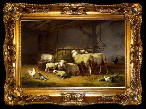 framed  unknow artist Sheep 136, ta009-2